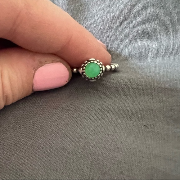 Pandora Green Round Ring - Picture 7 of 7